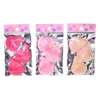 Mini Borlas Triangulares Ruby Face x3 para Polvo