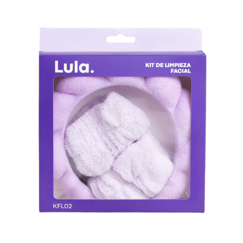 Kit Ritual Facial Lula Diadema y Muñequeras