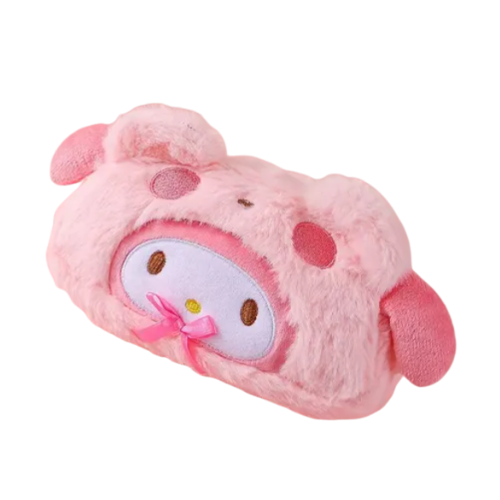 Cosmetiquera de Peluche Sanrio Kawaii Multiuso