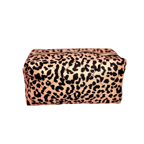 Cosmetiquera Amplia Animal Print para Maquillaje