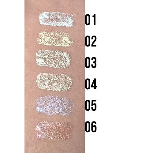 Sombra Líquida Colorfish Brillante Efecto Glitter
