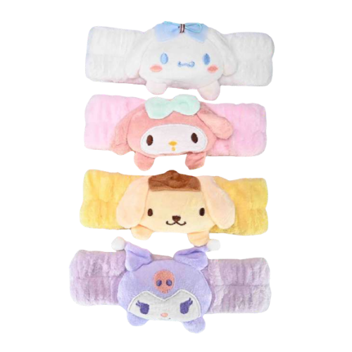 Diadema Sanrio para Maquillaje y Skincare Facial