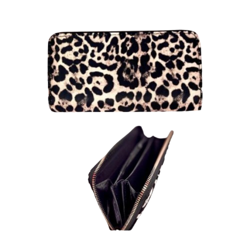 Billetera Animal Print para Mujer Moderna y Elegante