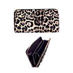 Billetera Animal Print para Mujer Moderna y Elegante