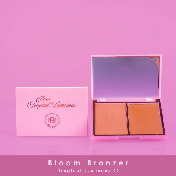 Bronzer Tropical Bloomshell Cálido Glow Natural - Bibi Boom | Maquillaje y accesorios de belleza
