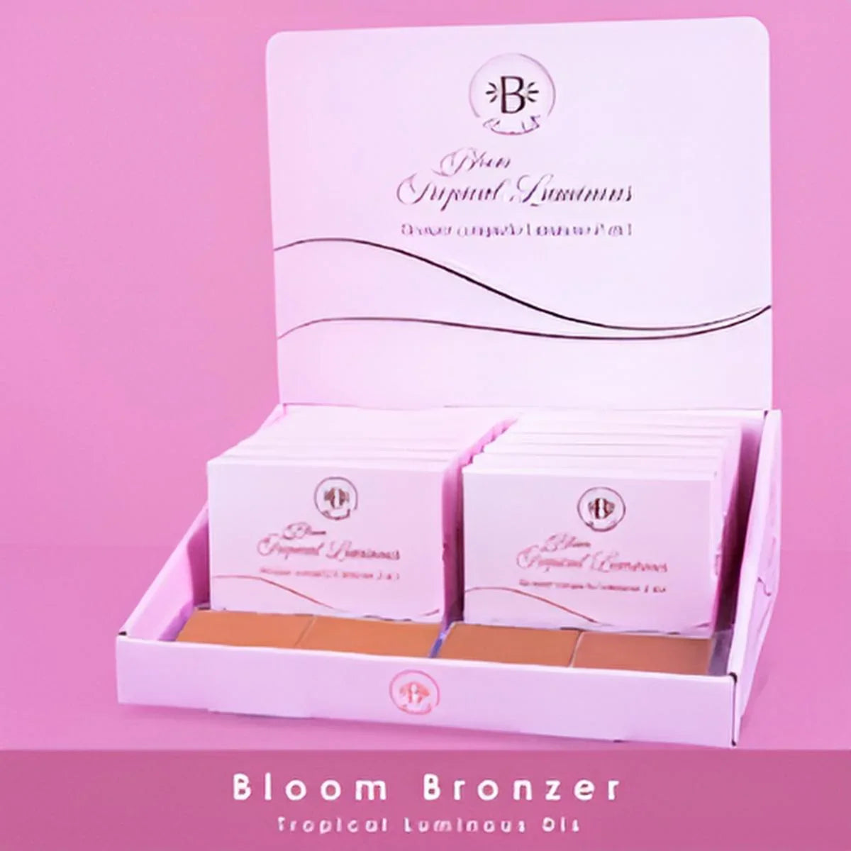 Bronzer Tropical Bloomshell Cálido Glow Natural - Bibi Boom | Maquillaje y accesorios de belleza
