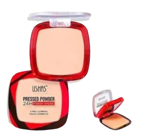 Polvo Compacto Ushas Mate Natural Cobertura Pro