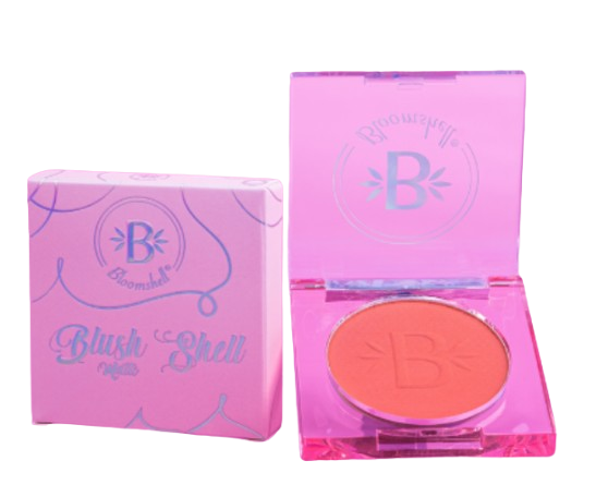 Blush Shell Matte Bloomshell Rubor Suave