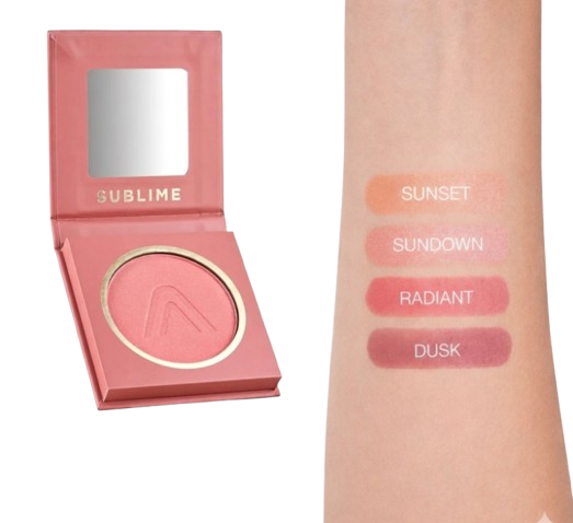 Rubor Compacto Sublime Atenea Glow Natural Pro
