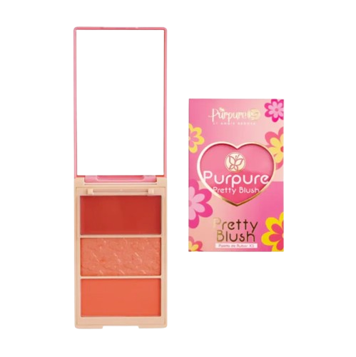 Rubor X3 Pretty Blush Purpure Glow Natural Pro