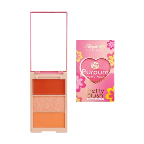 Rubor X3 Pretty Blush Purpure Glow Natural Pro