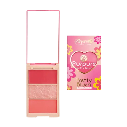 Rubor X3 Pretty Blush Purpure Glow Natural Pro
