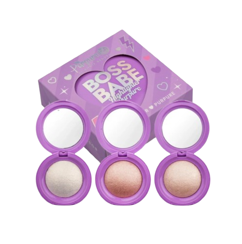 Iluminador Boss Babe Purpure Glow Radiante Pro