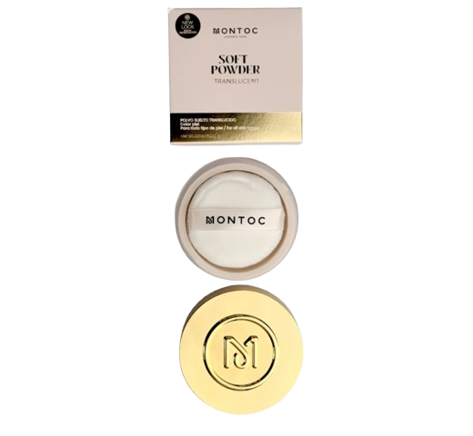 Polvo Suelto Traslúcido Montoc Soft Powder 30G