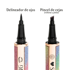 Delineador Star Charming Miis 2 en 1 Ojos y Cejas
