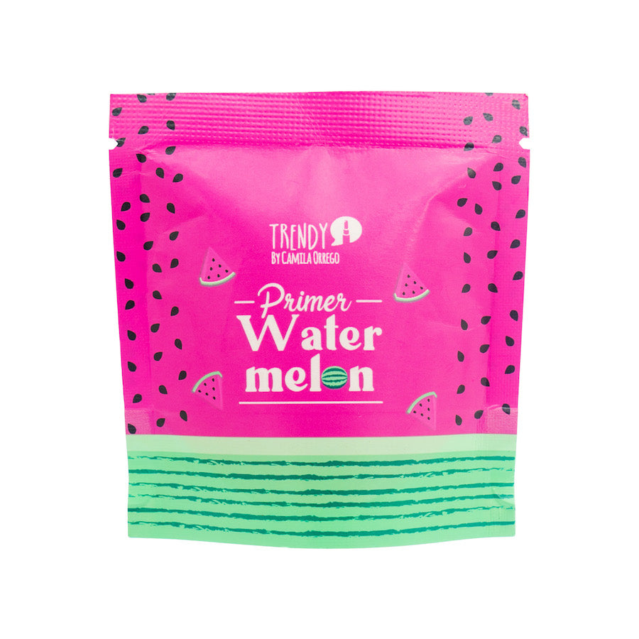 Sachet Primer Serum Watermelon Trendy 30ml Gel - Bibi Boom | Maquillaje y accesorios de belleza